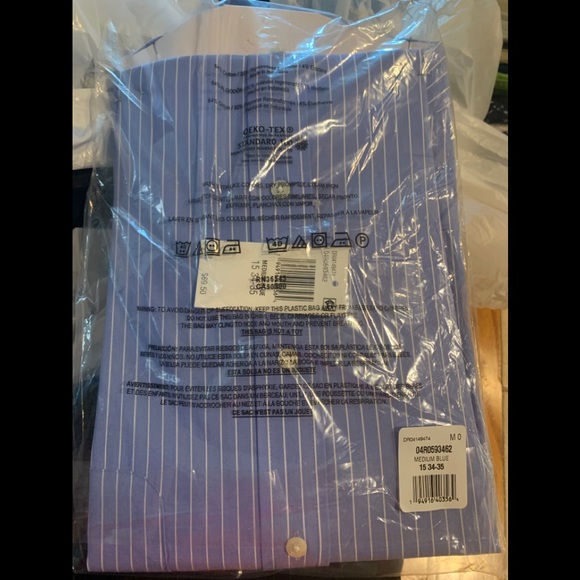 Ralph Lauren 15 34/35 Mens Button Down Dress Shirt - Picture 4 of 4